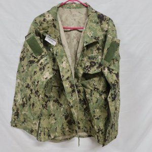US Navy  Type III Working Uniform AOR2 Woodland Digital Shirt